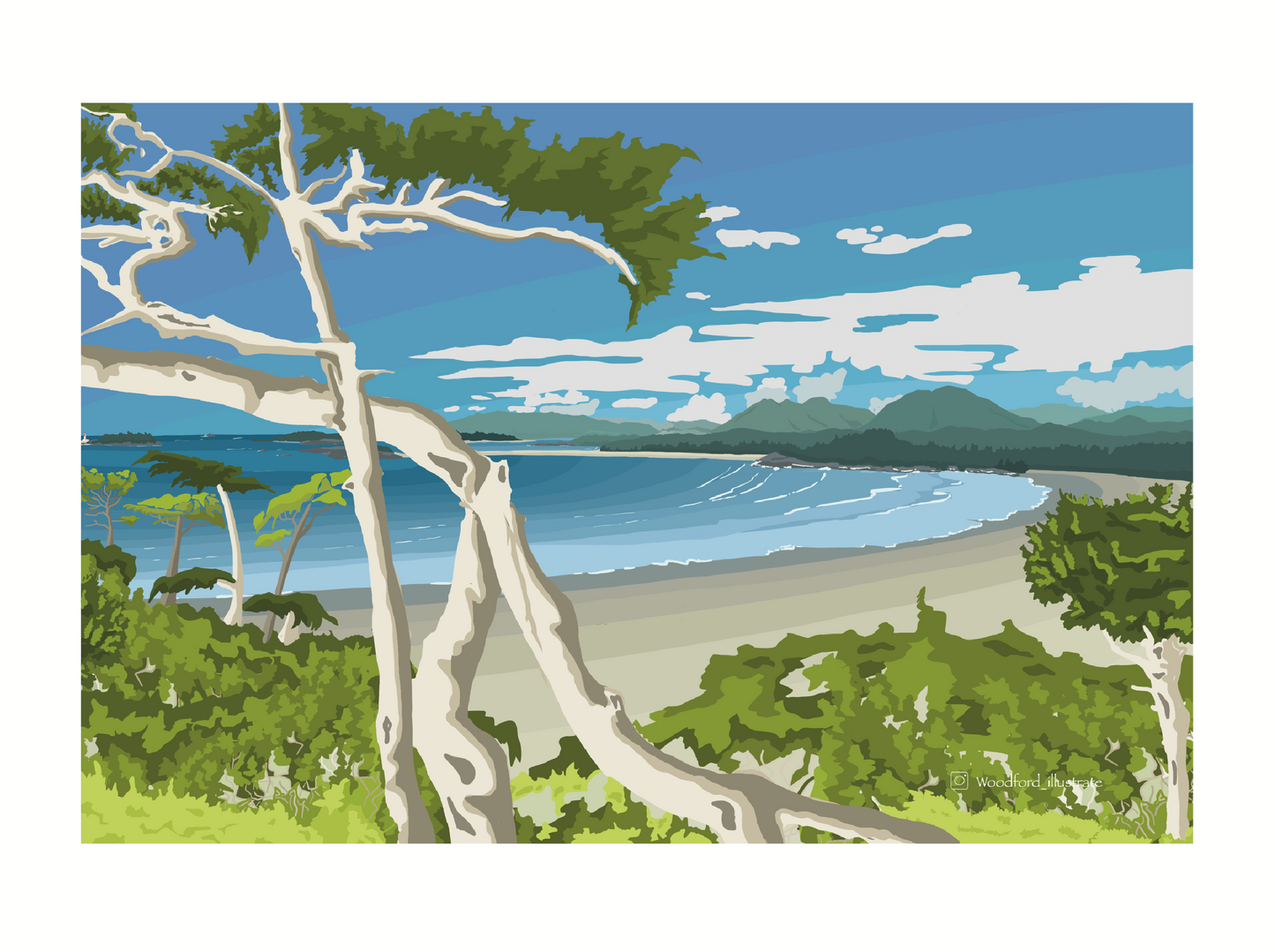 Cox Bay Lookout 11x14 Print