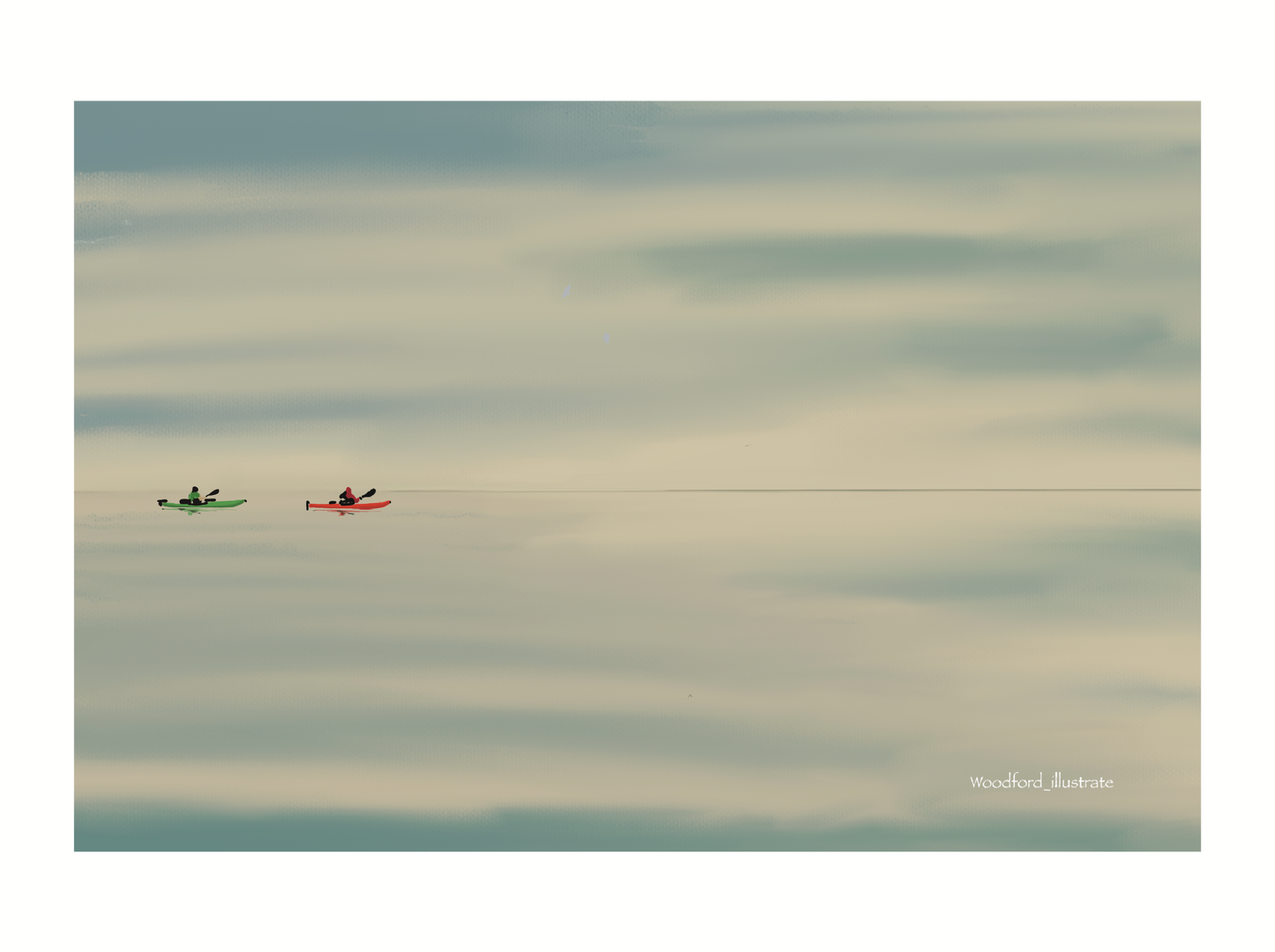 Crossing 11x14 Print