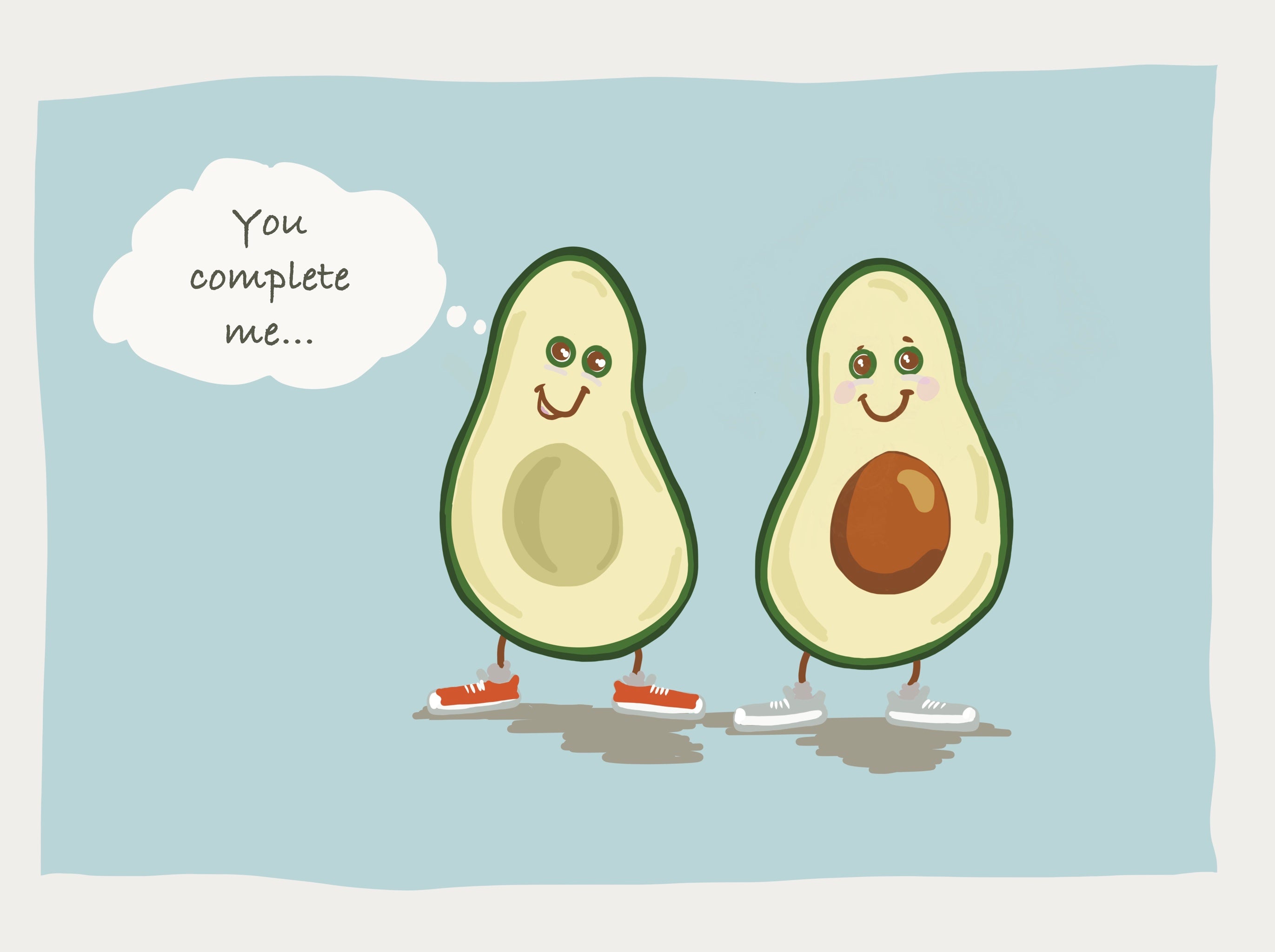 Complete Me You Complete Me Card – AndrewWoodford