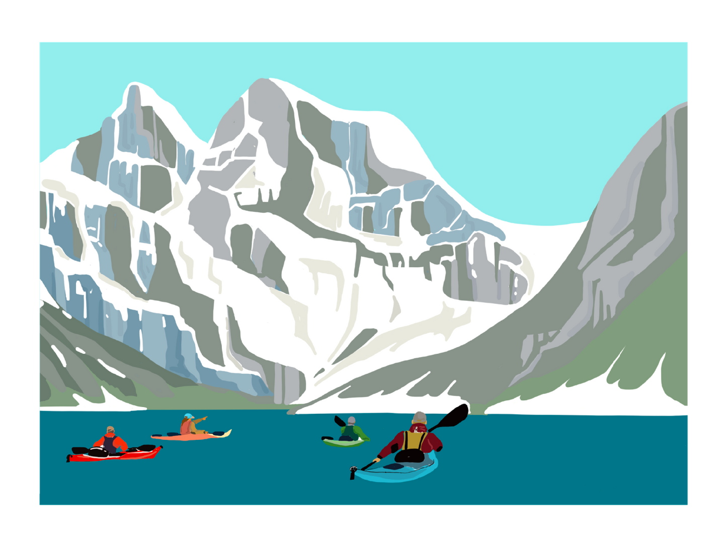 Arctic Paddle Card