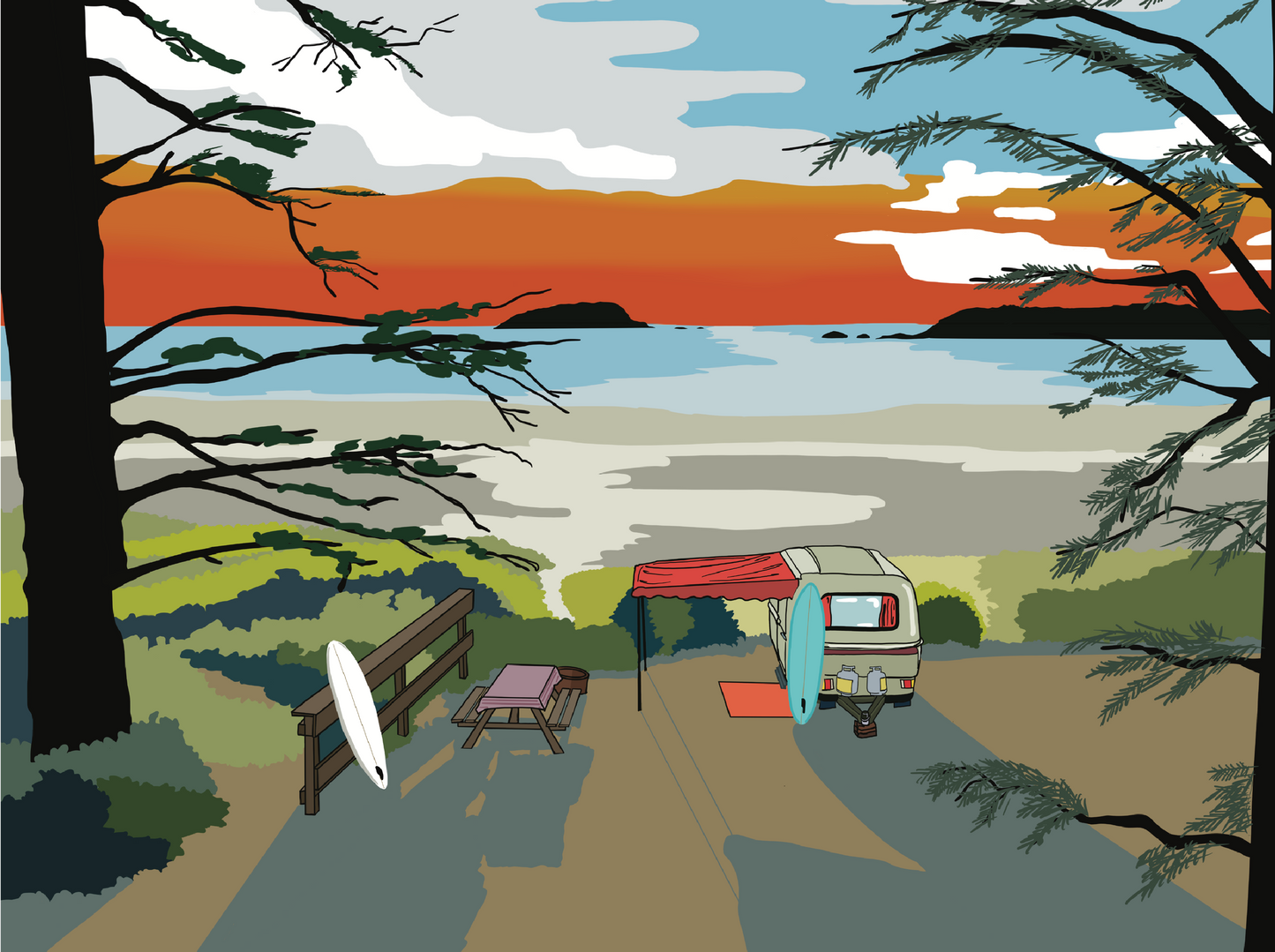 Coastal Living 8x10 Print