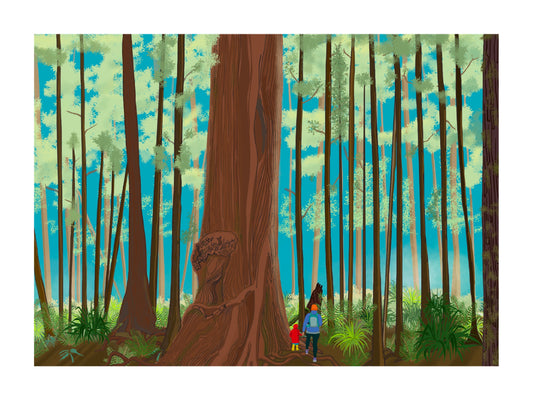 Forest Walk Card