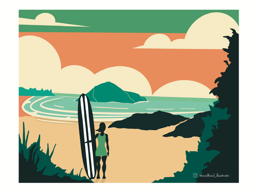 Love Kin Rock 11x14 Print