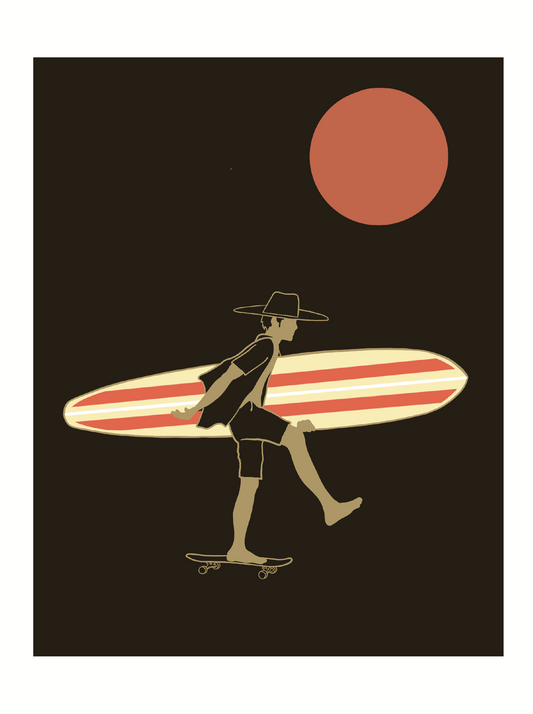 Skate and Surf 11x14 Print